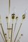 Lustre à 16 Lampes Mid-Century par Oscar Torlasco pour Lumi Milano, Italie, 1950s 7