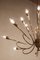 Lámpara de araña italiana Mid-Century con 16 luces de Oscar Torlasco para Lumi Milano, años 50, Imagen 12