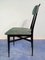 Mid-Century Italian Black & Green Dining Chairs, 1950s, Set of 6 15