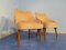 Italienische Mid-Century Schlafzimmerstühle aus Gelbem Samt von Vittorio Dassi, 2er Set 2