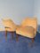 Chaises de Chambre Mid-Century en Velours Jaune par Vittorio Dassi, Italie, Set de 2 11