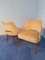 Mid-Century Italian Bedroom Chairs in Yellow Velvet by Vittorio Dassi, Set of 2 11