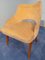 Mid-Century Italian Bedroom Chairs in Yellow Velvet by Vittorio Dassi, Set of 2 6