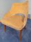 Mid-Century Italian Bedroom Chairs in Yellow Velvet by Vittorio Dassi, Set of 2, Image 6