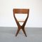 Vintage Sculptural Chair in Wood and Formica, 1950s 16