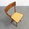 Vintage Skulpturaler Stuhl aus Holz und Formica, 1950er 18