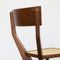 Vintage Skulpturaler Stuhl aus Holz und Formica, 1950er 4