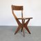 Vintage Sculptural Chair in Wood and Formica, 1950s 13