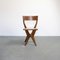 Vintage Sculptural Chair in Wood and Formica, 1950s 21