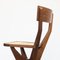 Vintage Sculptural Chair in Wood and Formica, 1950s 8