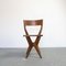 Vintage Sculptural Chair in Wood and Formica, 1950s, Image 19