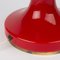 Vintage Glass Table Lamp in Red, Image 6