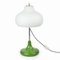 Vintage Table Lamp with Green Base 1