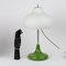Vintage Table Lamp with Green Base 3