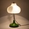 Vintage Table Lamp with Green Base 2