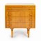 Vintage Nightstand with Drawers, Image 1