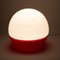 White and Red Table Lamp from OPP Jihlava 4
