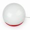 White and Red Table Lamp from OPP Jihlava 2
