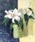 Jill Barthorpe, Lilies, Oil on Canvas, Framed 1