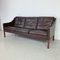 Model 2209 3-Seat Sofa in Brown Leather by Børge Mogensen for Fredericia 8