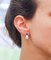 Ohrringe aus 18 Karat Weißgold mit Saphiren, Diamanten und Perlen 6