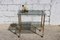 Vintage French Smoked Glass & Brass Table, Image 3