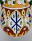 Polychrome Vase aus emailliertem Steingut, Nabeul, 1920 10