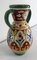 Polychrome Vase in Enamelled Earthenware, Nabeul, 1920, Image 2