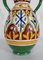 Polychrome Vase in Enamelled Earthenware, Nabeul, 1920 9