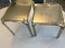 Coffee Tables with Mirror and Chrome-Plated Metal Tubular Gold, 1970s, Set of 2, Image 16