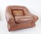Italian Leather Lounge Chairs, 1970s, Set of 2, Image 9