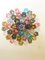 Lámpara de araña Trunks multicolor de cristal de Murano, Imagen 3