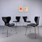 Leather Model S35 Chairs from Wilde & Spieth, Germany, 1960s, Set of 4, Image 2