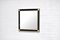 Black Lacquered Mirror with Brass Details by Pierre Cardin, 1980s 3