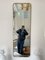 Italienischer Mid-Century Modern Spiegel mit Messingrahmen, 1950er 1
