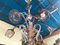 Lámpara de araña veneciana de cristal de Murano, años 40, Imagen 14