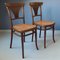 Chaises No. 221 Antiques de Thonet, 1900s, Set de 2 2