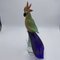 Sculpture d'Oiseau Perroquet par Fornace Mian 3