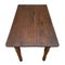 Louis Philippe Bistro Table with 1 Drawer in Oak, Image 4