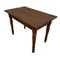 Louis Philippe Bistro Table with 1 Drawer in Oak 3