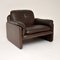 Fauteuil DS61 Vintage en Cuir de De Sede, 1960s 1