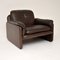 Vintage DS61 Lounge Chair in Leather from De Sede, 1960s 1