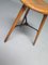 Tabouret Haut à Trois Pieds en Bois, 1950s 5