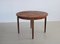 Vintage Round Teak Dining Table 7