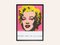 Plaque d'Exposition Monroe de Warhol 1