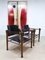 Mid-Century Leather Safari Chairs in the Style of Borge Mogensen, Set of 2 1