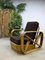 Chaise en Rotin et Bambou par Paul Frankl 4