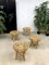 Rattan Ottoman or Side Table 4