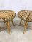 Rattan Ottoman or Side Table, Image 3