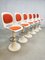 Space Age Two-Tone Tulip Barstools, Set of 6, Image 1